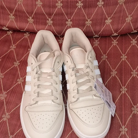 Adidas Break Start Low Women's Cream Sneakers - Picture 3 of 11